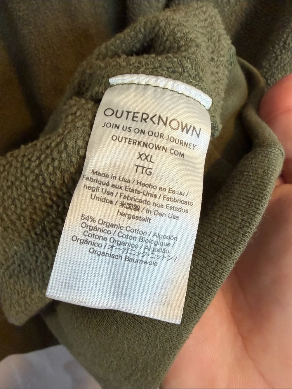 Outerknown Sweater Hightide Size XXL